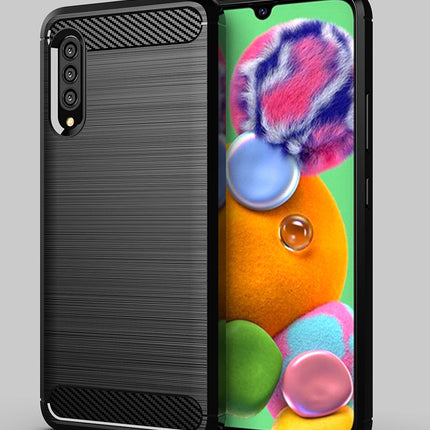 Brushed Silicone Phone Case For Samsung Galaxy A90 5G