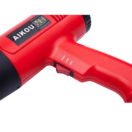 AK02 LCD Display Heat Gun 2000W (US Plug)