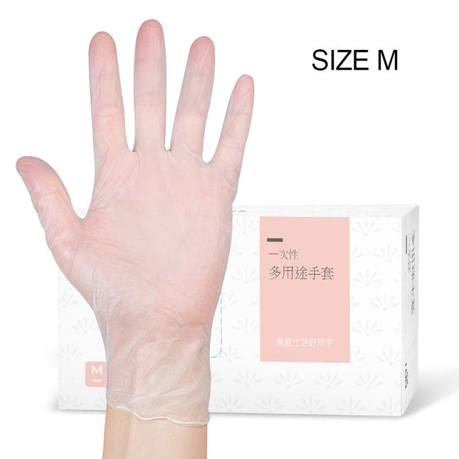 Disposable Gloves Universal Work Gloves PVC M