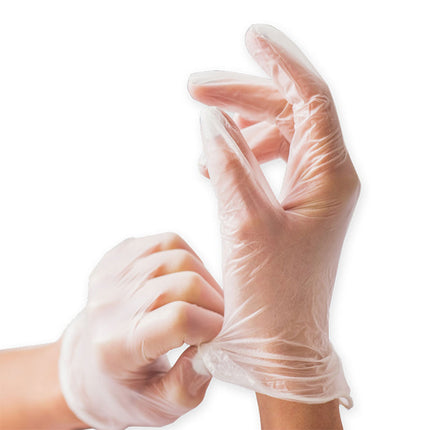 Disposable Gloves Universal Work Gloves PVC M
