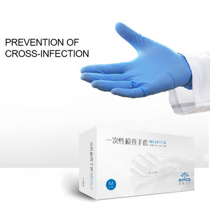 Disposable Gloves Universal Work Gloves Blue L