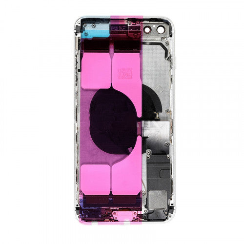 OEM Rear Housing Assembly with Battery Sticker for iPhone 8 Plus Silver
