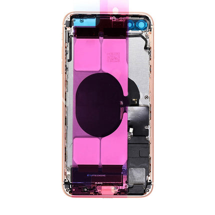 OEM Rear Housing Assembly with Battery Sticker for iPhone 8 Plus Gold