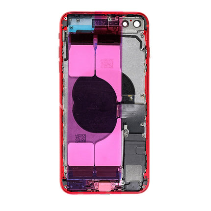 OEM Rear Housing Assembly with Battery Sticker for iPhone 8 Plus Red