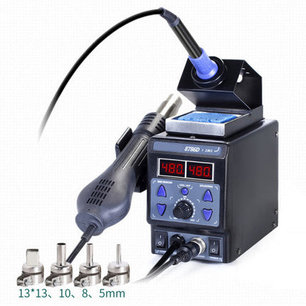 2 in 1 Heating Gun and soldering Iron station YIHUA-8786D-I (US plug)