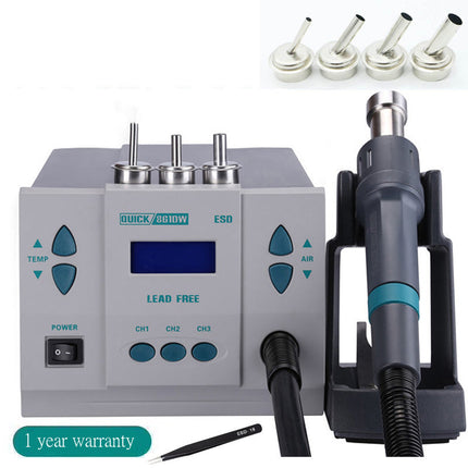 Quick 861DW Lead Free Hot Air Rework Station  (110V-US Plug)