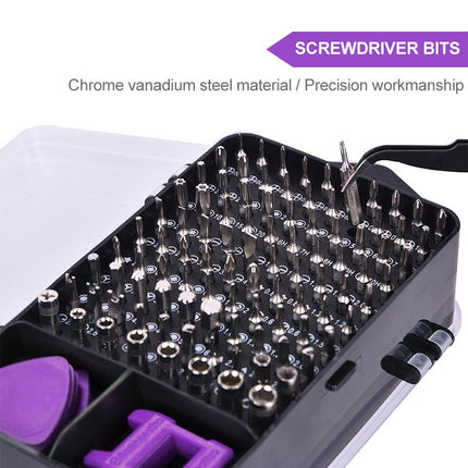 WEEKS 115 in 1 Repair Tool Kit Purple