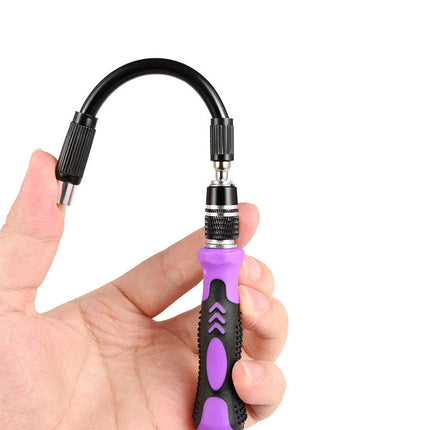 WEEKS 115 in 1 Repair Tool Kit Purple