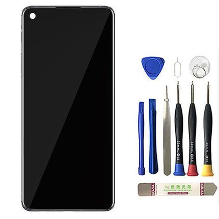 OEM Screen Replacement with Frame for OnePlus 8 Pro Blue.