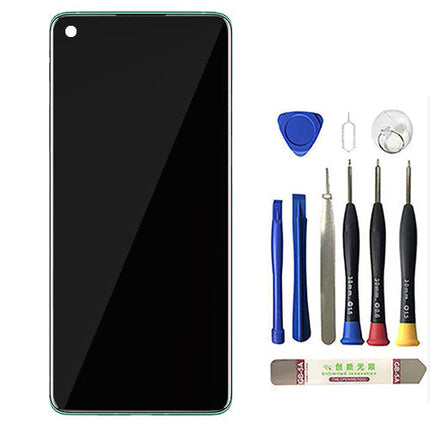 OEM Screen Replacement with Frame for OnePlus 8 Pro Green.