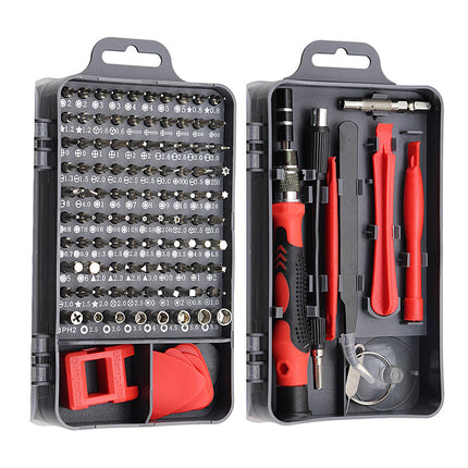 WEEKS 115 in 1 Repair Tool Kit Red