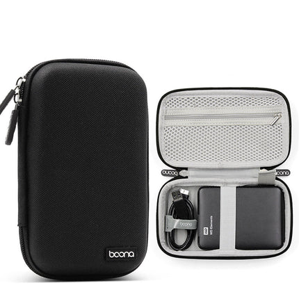 Sancore Earphone Storage Box (M-Rectangle-Black)
