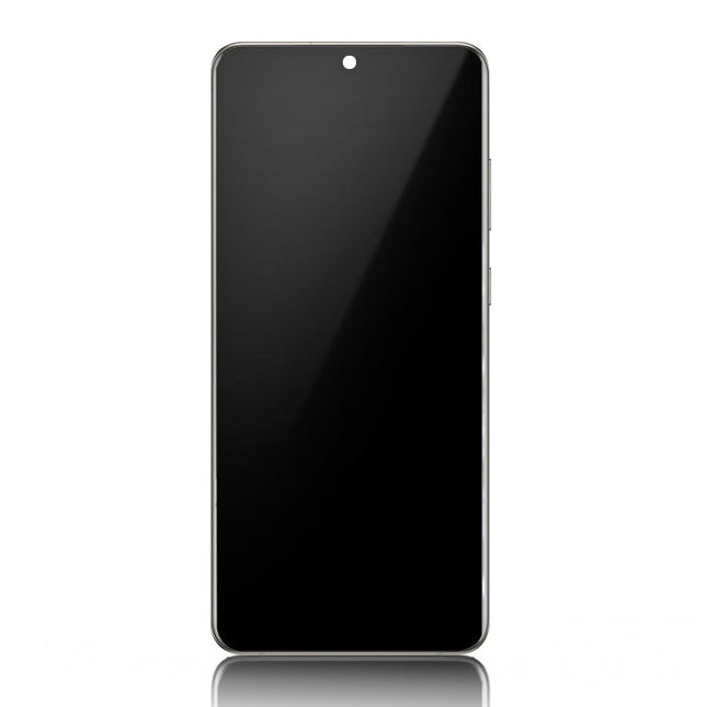 OEM Screen Replacement with Frame for Samsung Galaxy S20 Ultra /Ultra 5G Silver