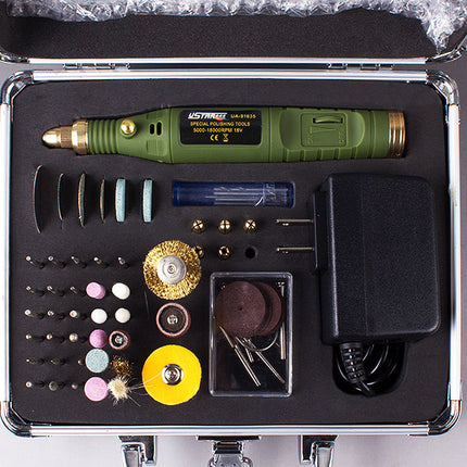 Electric Grinding Pen Engraving Tools Kits Pneumatic Tools Portable （EU Plug）