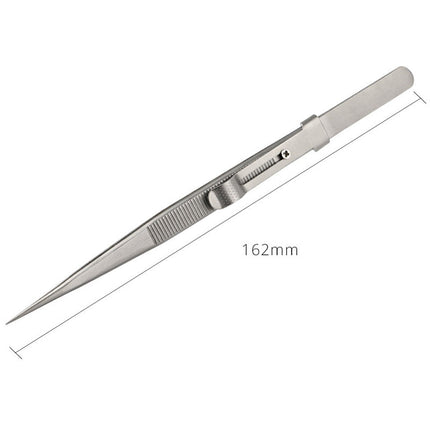 Precision Adjustable Slide Lock Anti Static Tweezers