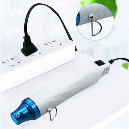 MOFA Mini Hot Air Gun Heat Gun 130W White and Blue 110V US Plug