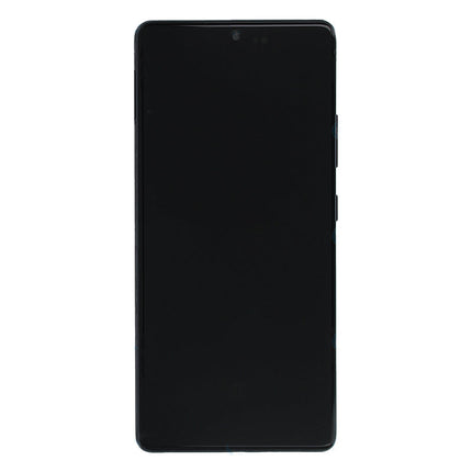 OEM Screen Replacement with Frame for Samsung Galaxy S10 Lite Black