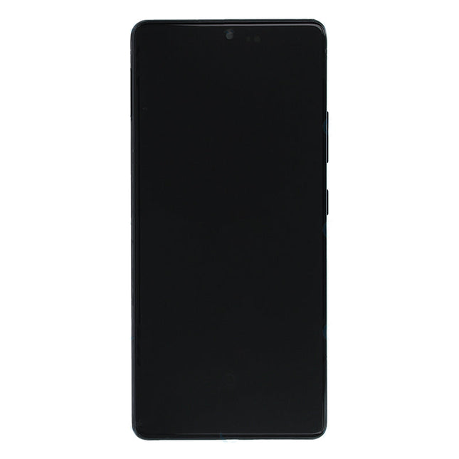 OEM Screen Replacement with Frame for Samsung Galaxy S10 Lite Black