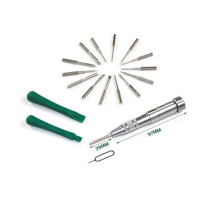 24 in 1 Precision Screwdriver Set Green