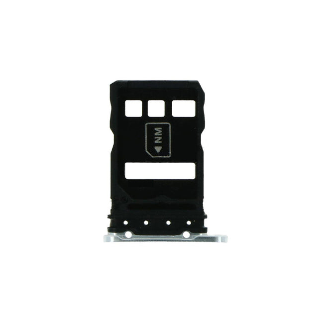 OEM SIM Dual Card Tray for Huawei P40 Pro Plus Silver