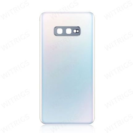 Custom Battery Cover for Samsung Galaxy S10e Prism White