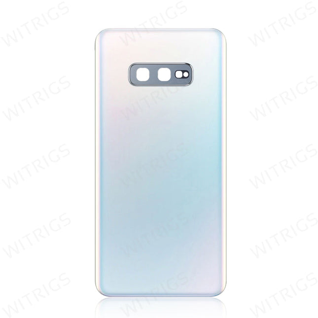 Custom Battery Cover for Samsung Galaxy S10e Prism White
