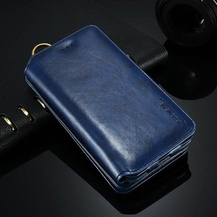Floveme Classic Fashion Wallet Case for Samsung Galaxy Note 10 plus Blue