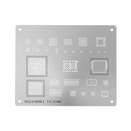 High Precision Bga Reballing Stencil For iPad Series