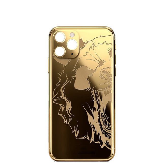 Custom Rear Housing for iPhone 11 Pro Panda Gold