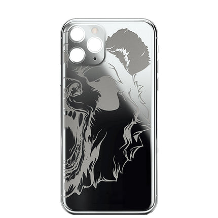 Custom Rear Housing for iPhone 11 Pro Max Panda Silver