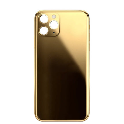 Custom Back Glass Housing for iPhone 11-12 Series 24K Gold