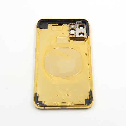 Custom Luxury Rear Housing for iPhone 11 Pro Max Gold