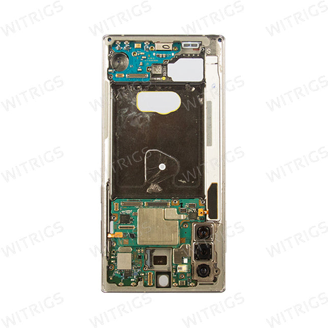 OEM Middle Frame for Samsung Galaxy Note 10 Silver