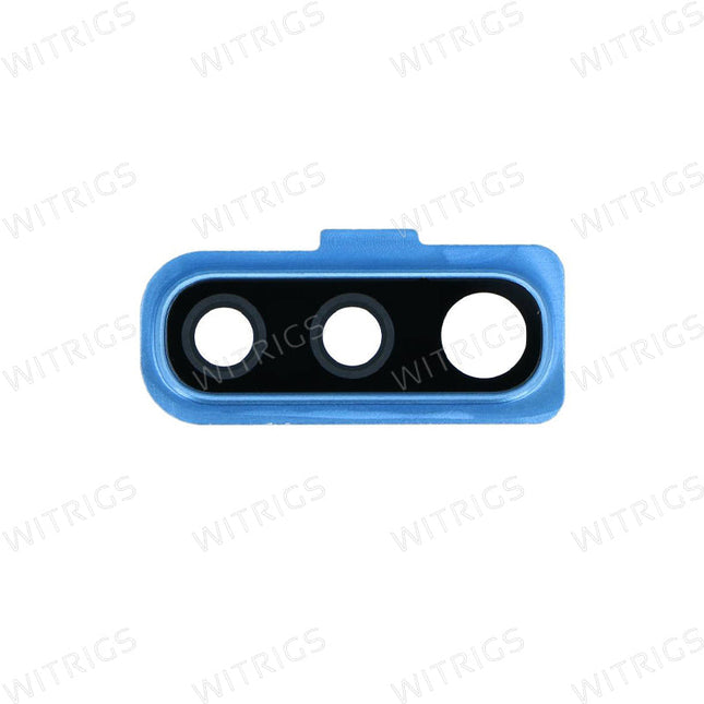 OEM Camera Cover with Glass for Samsung Galaxy A70 Blue