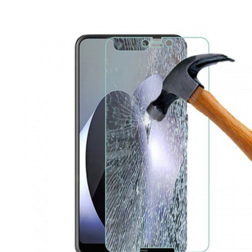 Full Screen Tempered Glass Screen Protector for Google Pixel 3 XL Transparent.