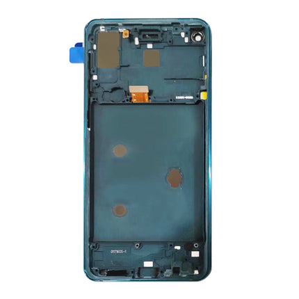 TFT-LCD Screen Replacement with Frame for Samsung Galaxy A8s Black