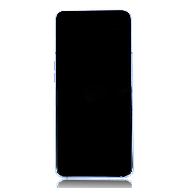 OEM Screen Replacement with Frame for Samsung Galaxy A80 Silver