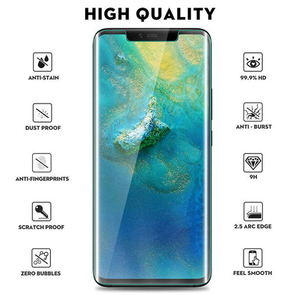 Full Tempered Glass Screen Protector for  Huawei Mate 20 Pro Transparent
