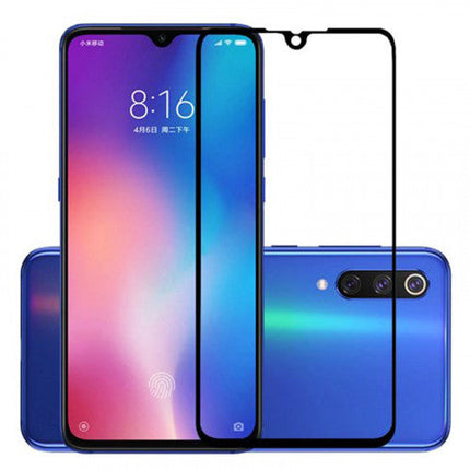 Full Tempered Glass Screen Protector for Xiaomi Mi 9 Black