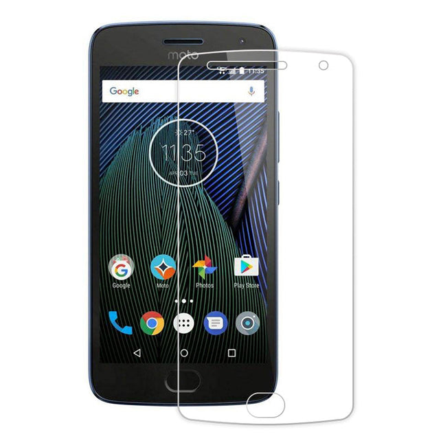 Full Tempered Glass Screen Protector for Motorola Moto G5 Plus Transparent