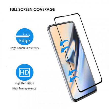 Full Tempered Glass Screen Protector for OnePlus 7T Pro Black