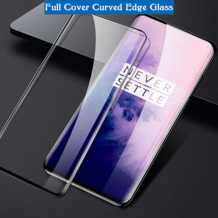 Full Tempered Glass Screen Protector for OnePlus 7T Pro Black