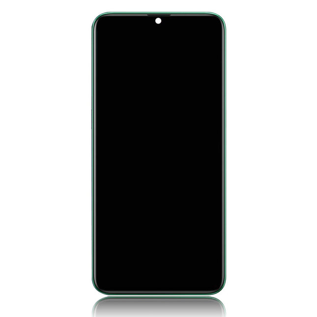 OEM Screen Replacement with Frame for Realme X2 Green