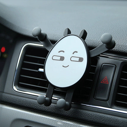 Automatic Lock Car Phone Mount Cartoon Style 1