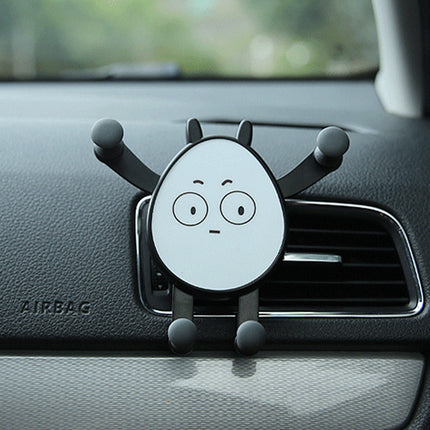 Automatic Lock Car Phone Mount Cartoon Style 1