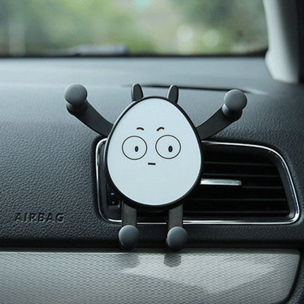 Automatic Lock Car Phone Mount Cartoon Style 3