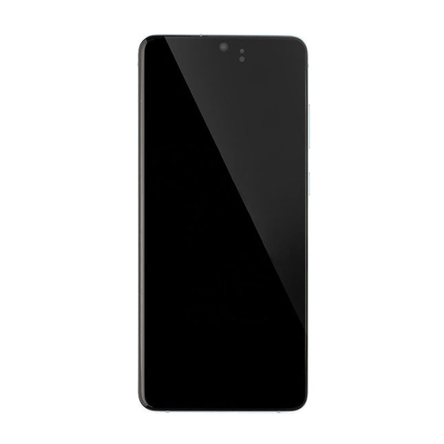 OEM Screen Replacement with Frame for Samsung Galaxy S20 Plus Blue