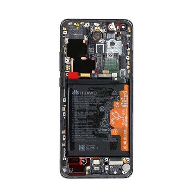 OEM Screen Replacement with Frame for Huawei P40 Pro Black