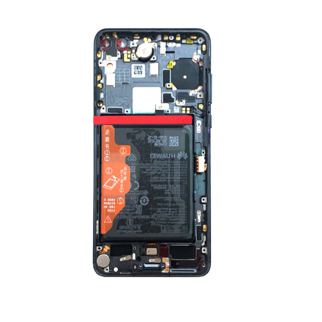 OEM Screen Replacement with Frame for Huawei P40 Black