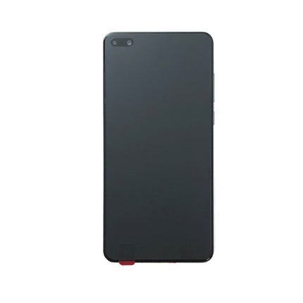 OEM Screen Replacement with Frame for Huawei P40 Silver